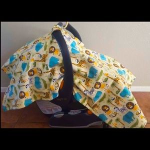 Custom Car seat Covers / Feeding Covers